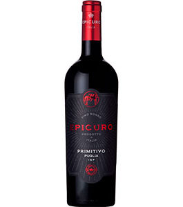 Вино EPICURO PRIMITIVO PUGLIA 0.7 к/п.сух